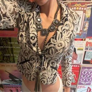 Elegant Lace Women Top